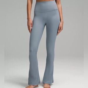 Lululemon Align Ribbed Mini Flare Pants - Extra short blue size 4